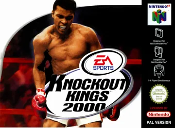 Knockout Kings 2000 (Europe) box cover front